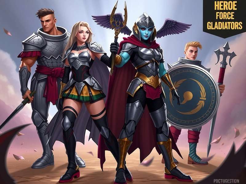 Gale Force Gladiators Hero Classes