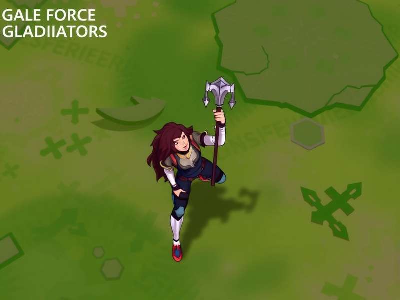 Gale Force Gladiators Main Heroes